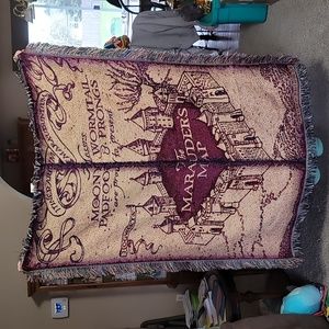 Marauders Map blanket
